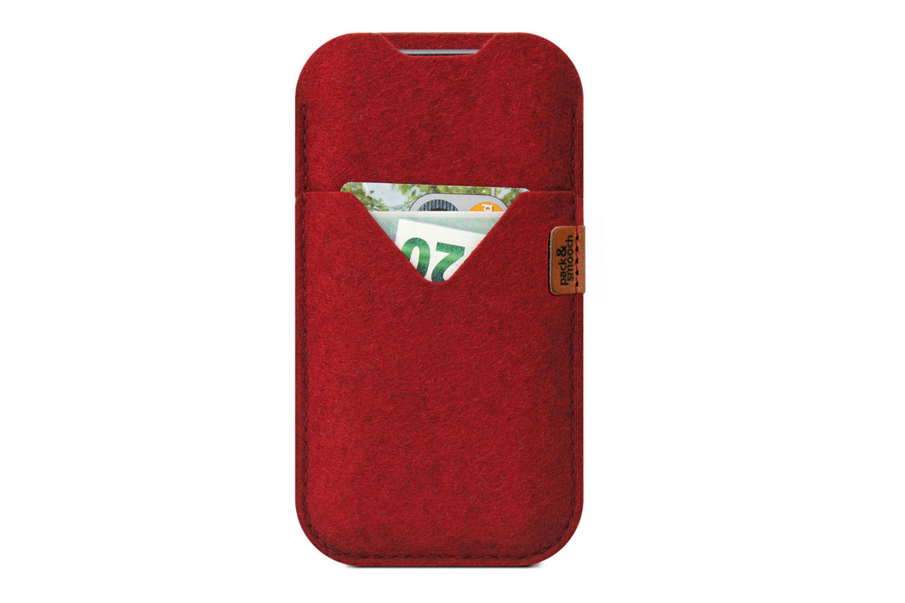 iPhone Hülle SHETLAND aus Wollfilz-Pack & Smooch