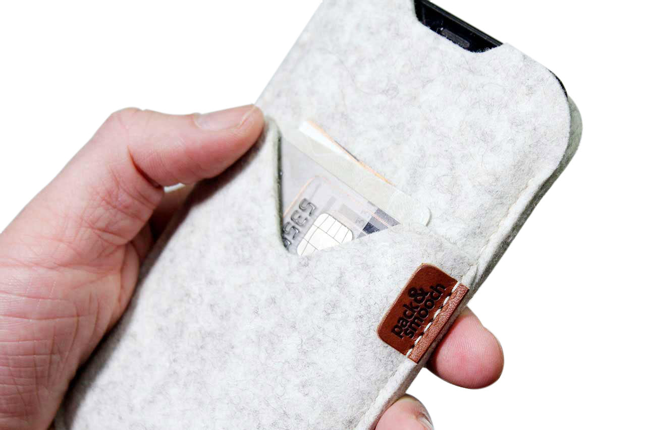 iPhone Hülle SHETLAND aus Wollfilz-Pack & Smooch
