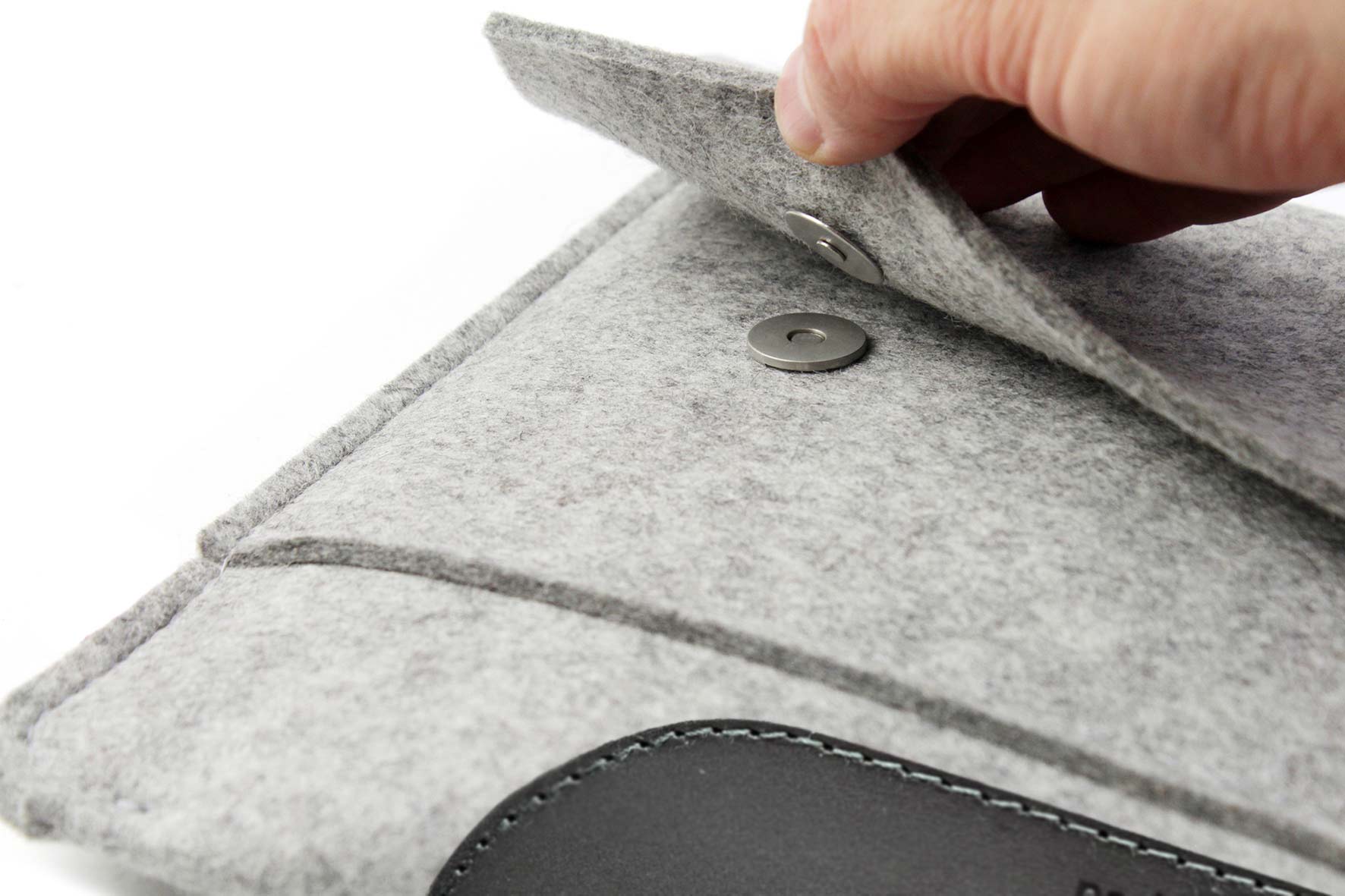 iPad Pro / iPad Air Hülle HAMPSHIRE aus Wollfilz-Pack & Smooch