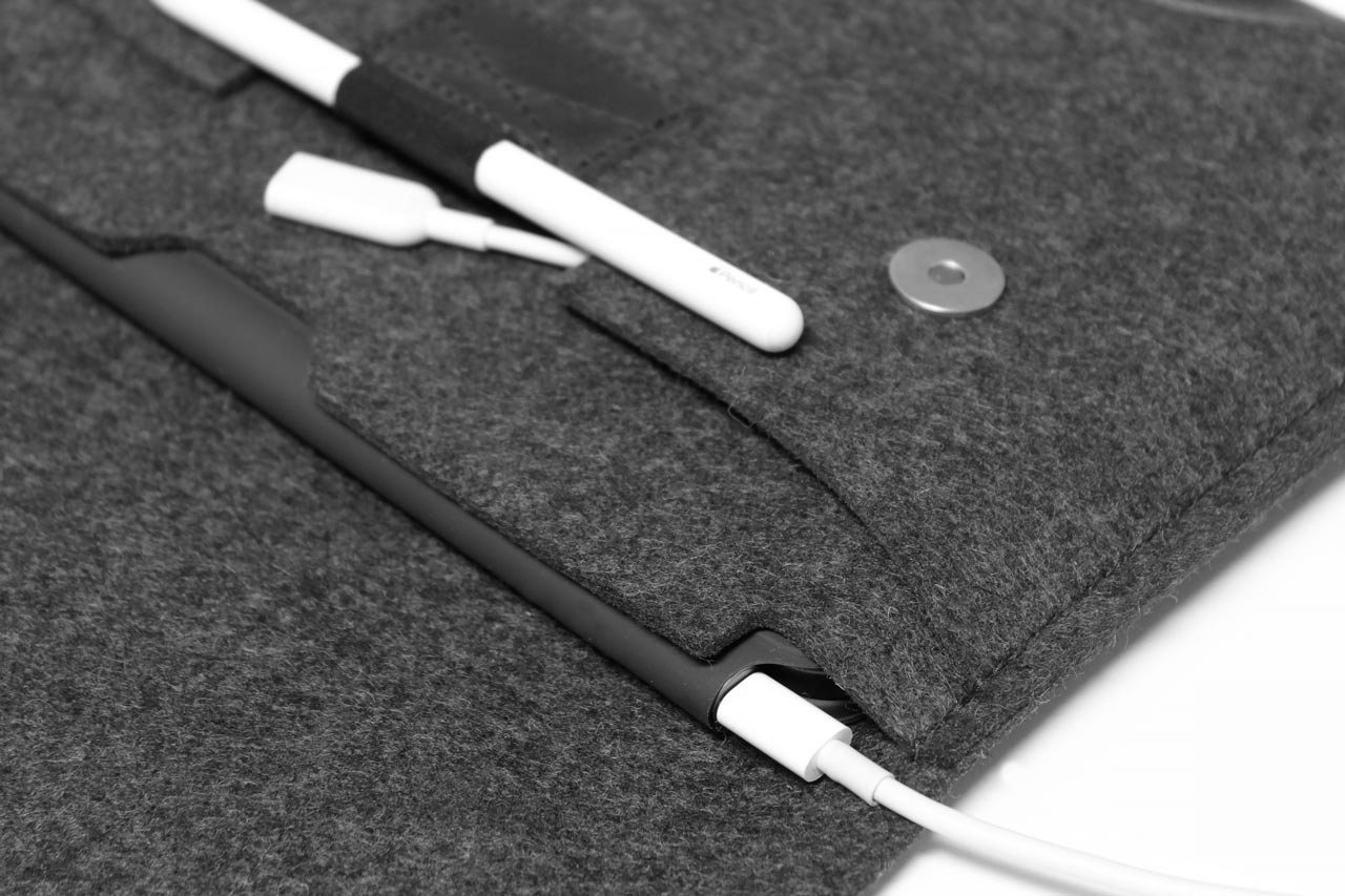 iPad Pro / iPad Air Hülle HAMPSHIRE aus Wollfilz-Pack & Smooch