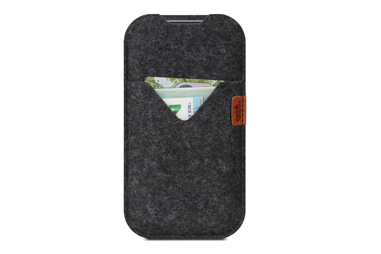 iPhone Hülle SHETLAND aus Wollfilz-Pack & Smooch