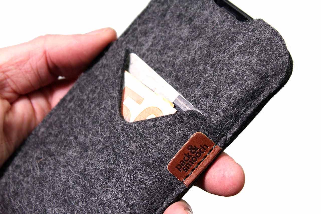 iPhone Hülle SHETLAND aus Wollfilz-Pack & Smooch