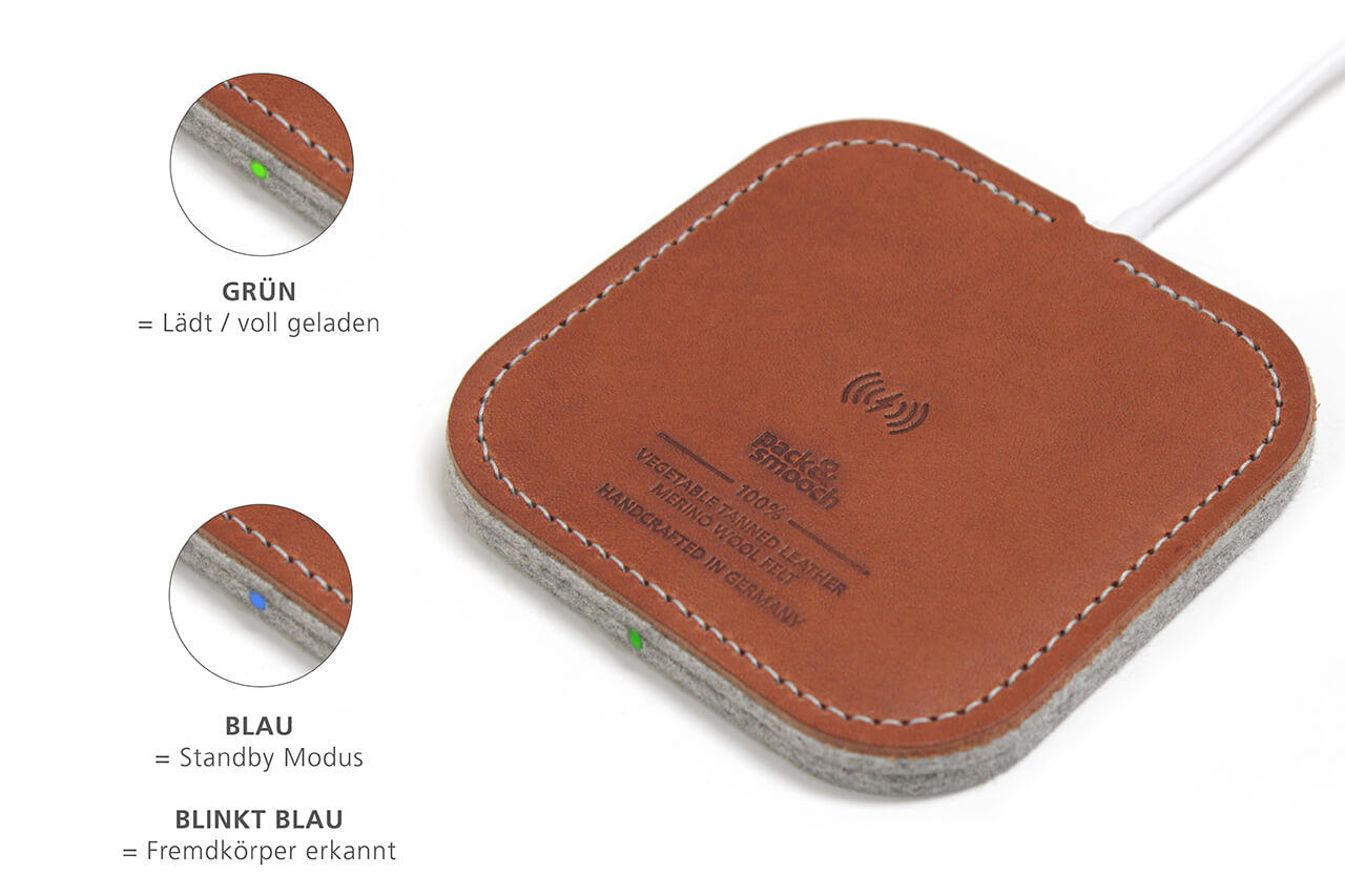 Wireless Charger TAURUS für iPhone-Pack & Smooch