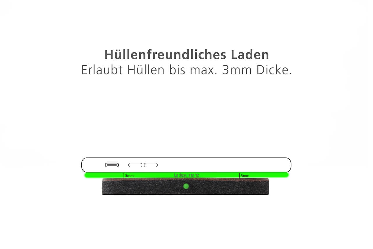 Wireless Charger TAURUS für iPhone-Pack & Smooch
