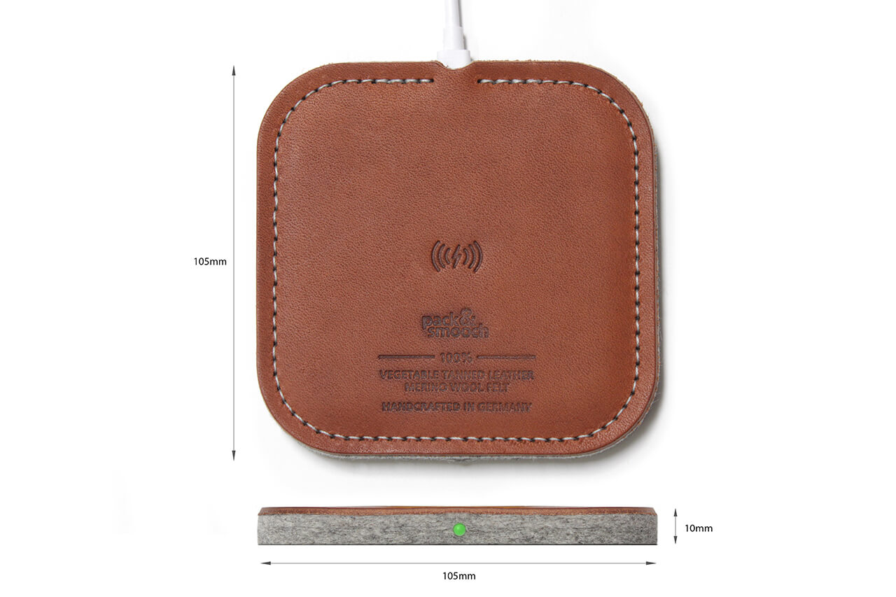 Wireless Charger TAURUS für iPhone-Pack & Smooch