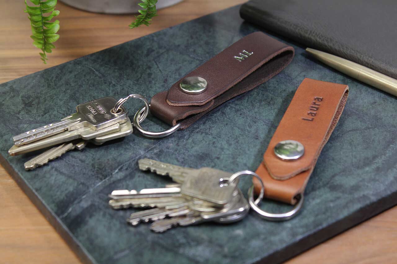 Schlüsselanhänger ELLON aus Leder-Pack & Smooch