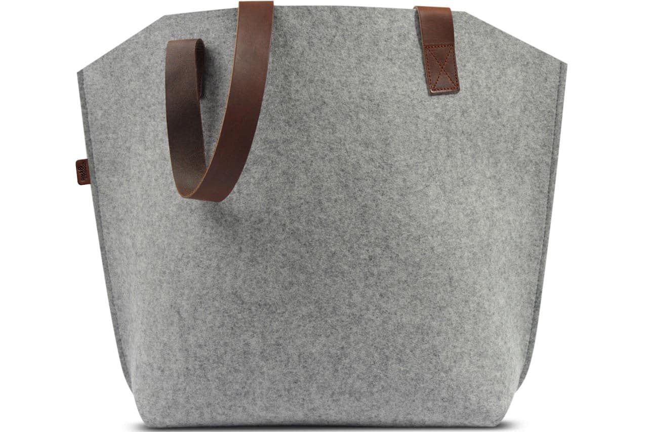 Shopping Bag YORK aus Merino Wollfilz-Pack & Smooch