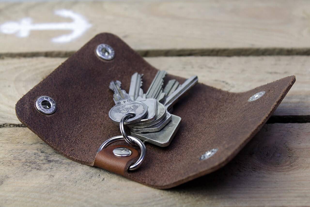 Leather Key Case - Secure and Stylish